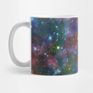 Colorful Universe Nebula Galaxy And Stars Mug